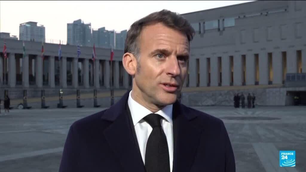 Macron says Trump marriage jibe does not ‘merit response’