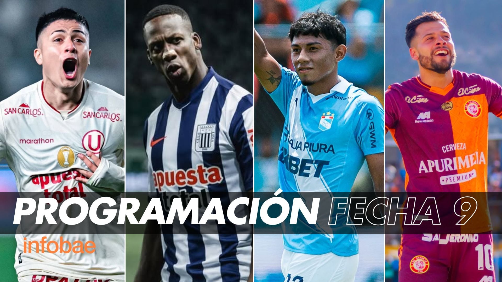 Programación de la fecha 9 del Torneo Apertura de la Liga 1 2026: partidos, horarios y canales TV