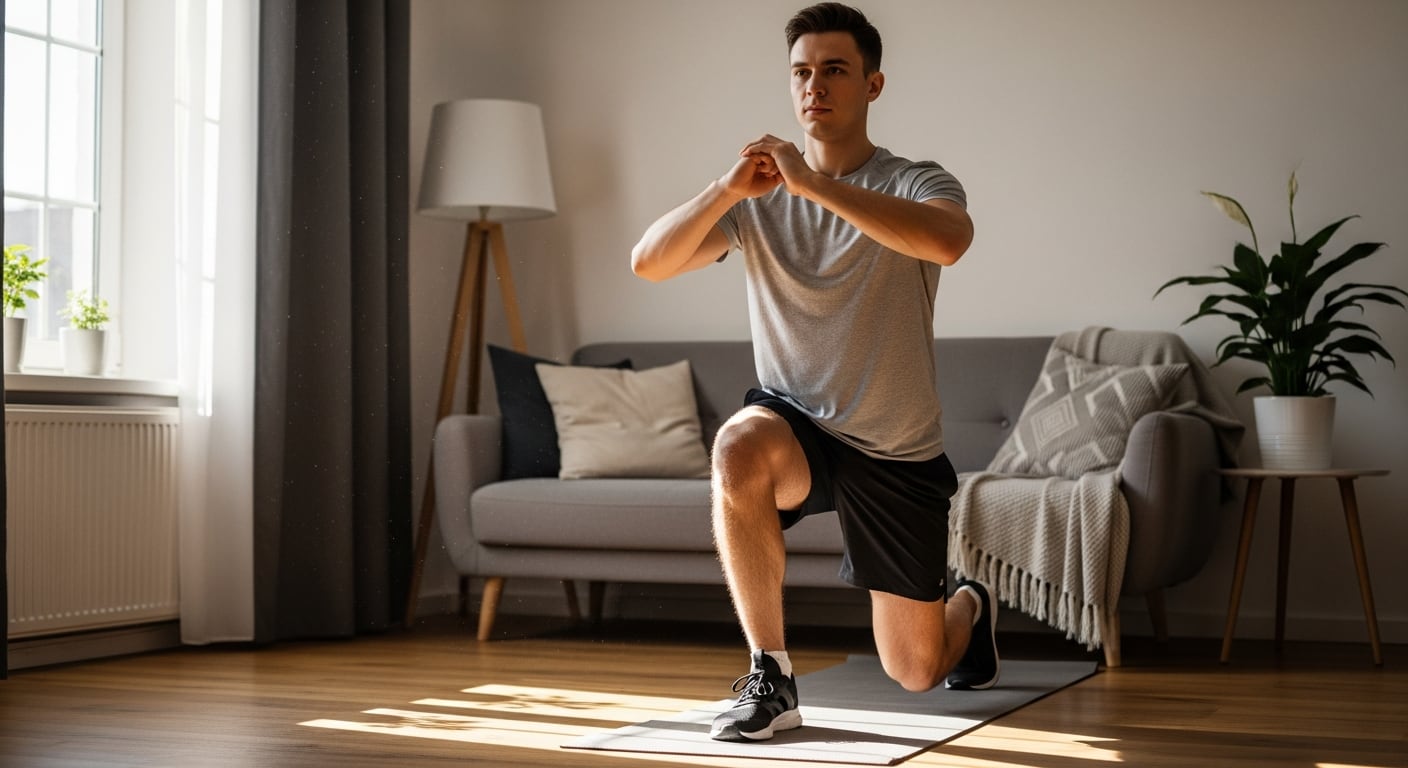 Los mejores ejercicios que puedes hacer desde casa para aumentar el volumen de los cuádriceps