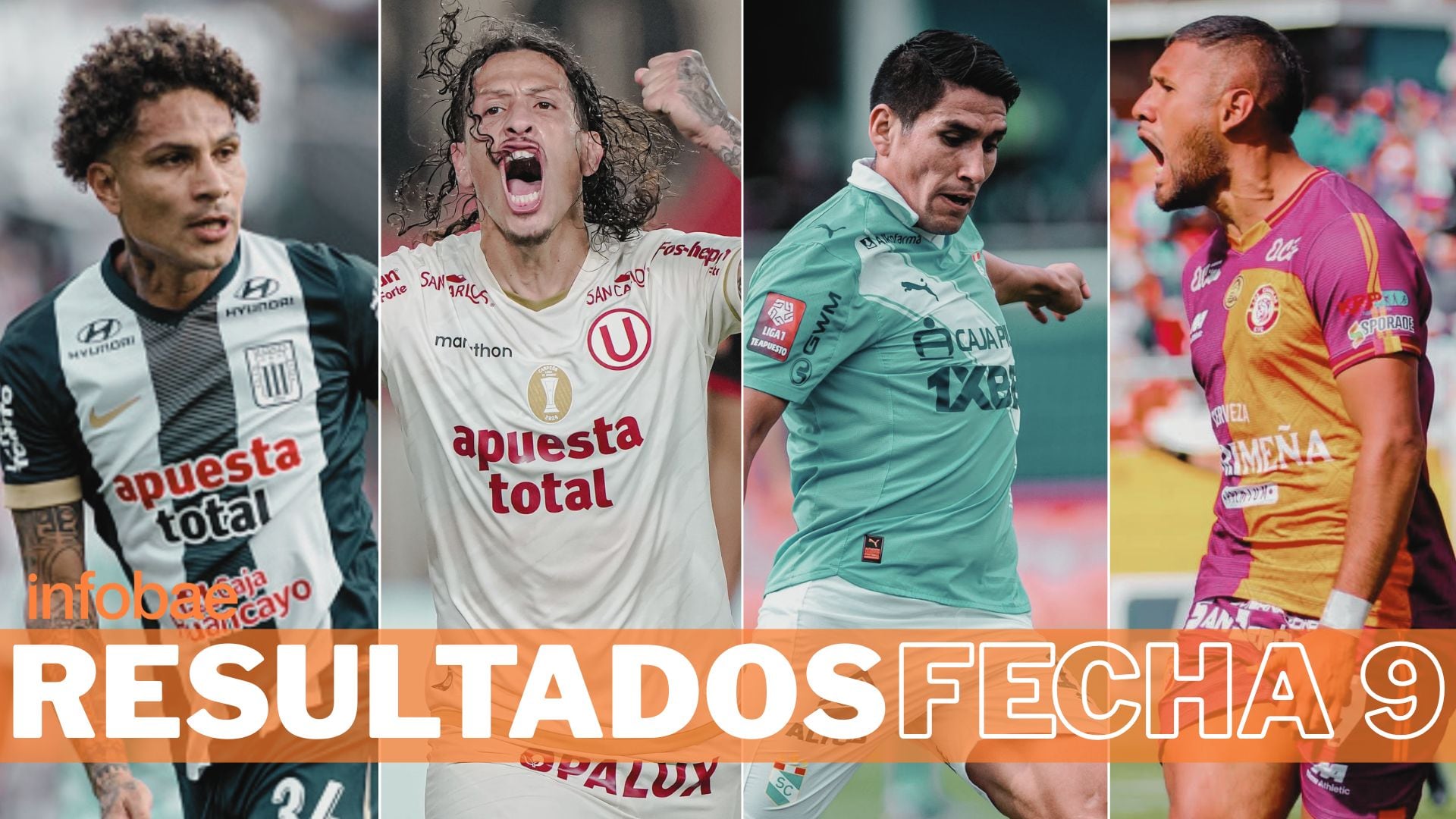 Resultados de la fecha 9 del Torneo Apertura de la Liga 1 2026 HOY: así van los partidos