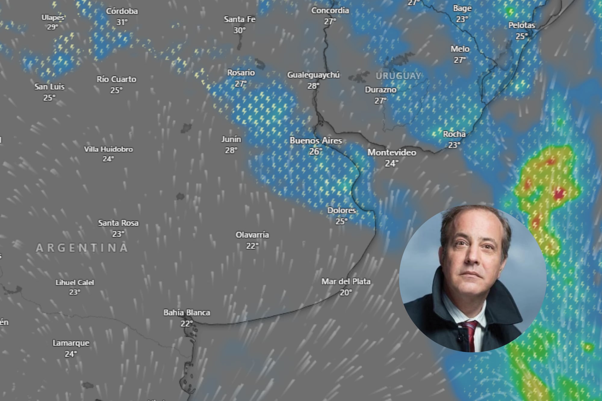 Arranca el frío y siguen las lluvias: así estará el clima en el AMBA este fin de semana extralargo de Pascuas