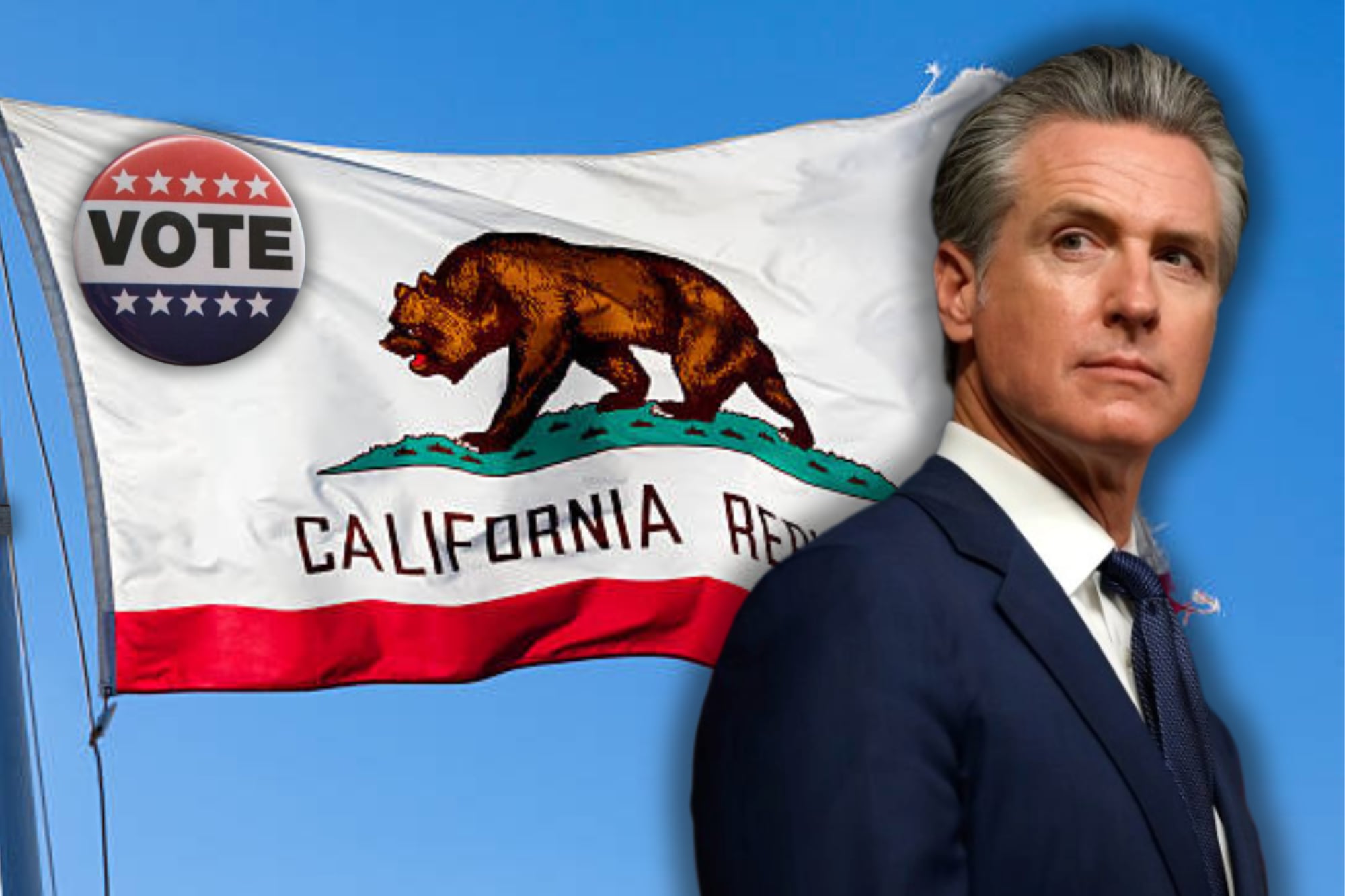 Se marcha Gavin Newsom de California, ¿y también los demócratas?