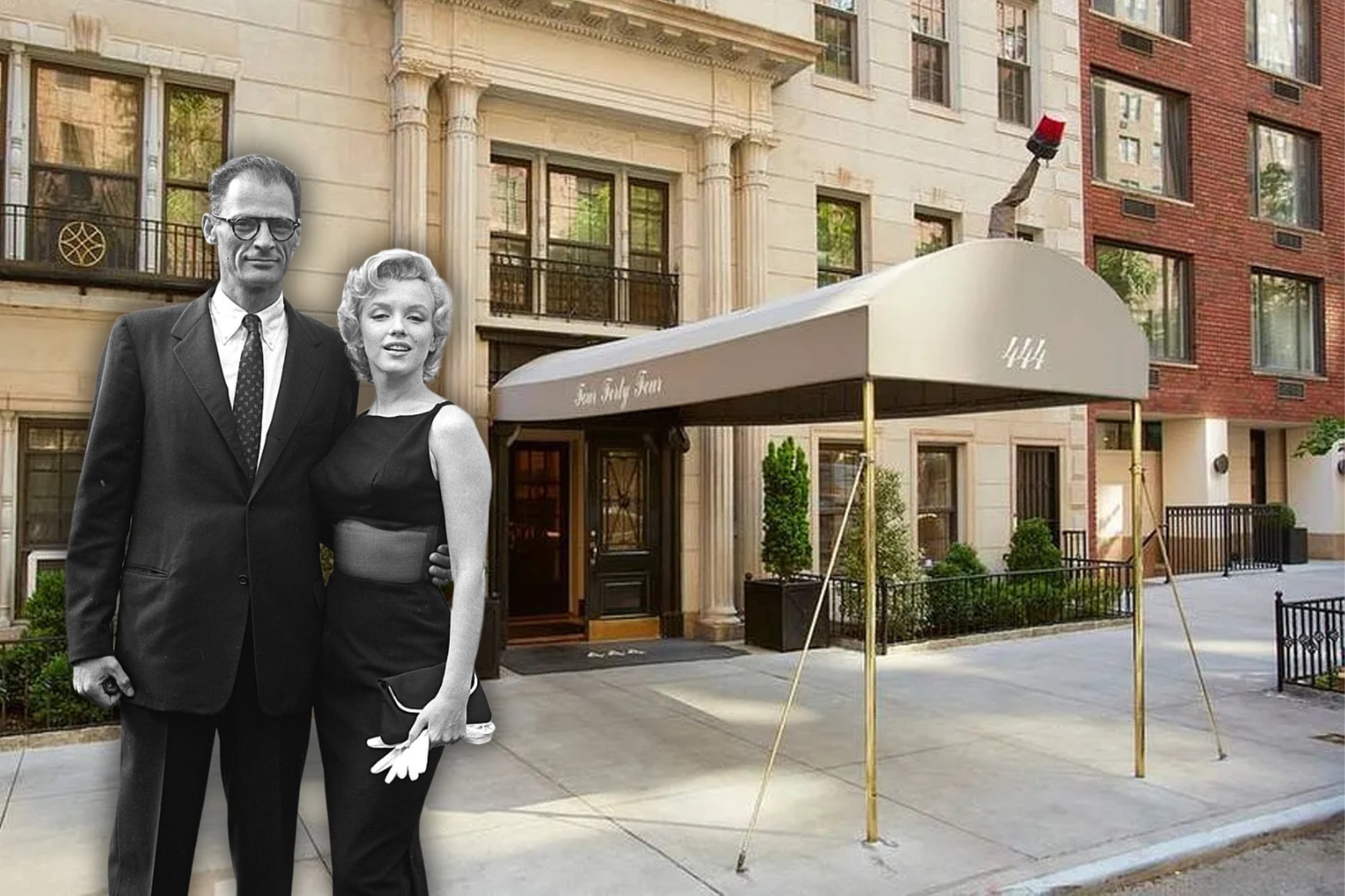 Marilyn Monroe y Arthur Miller: la historia detrás del departamento de Nueva York que fue su “nido de amor”