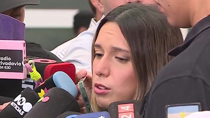 La reacción de Agostina Páez al gesto de mono que hizo su papá: “Qué horror”
