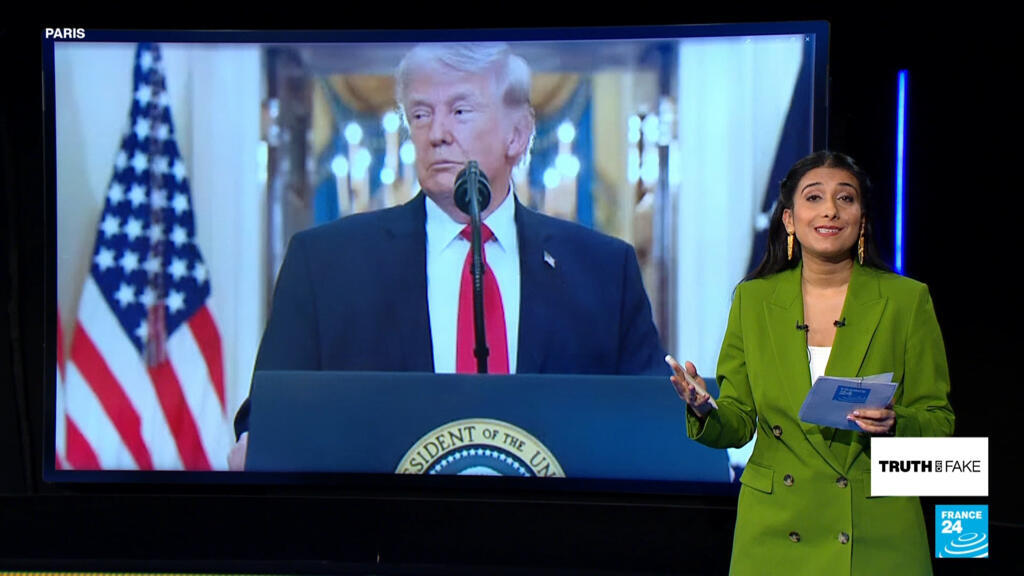 Fact-checking Trump’s address on the war in Iran