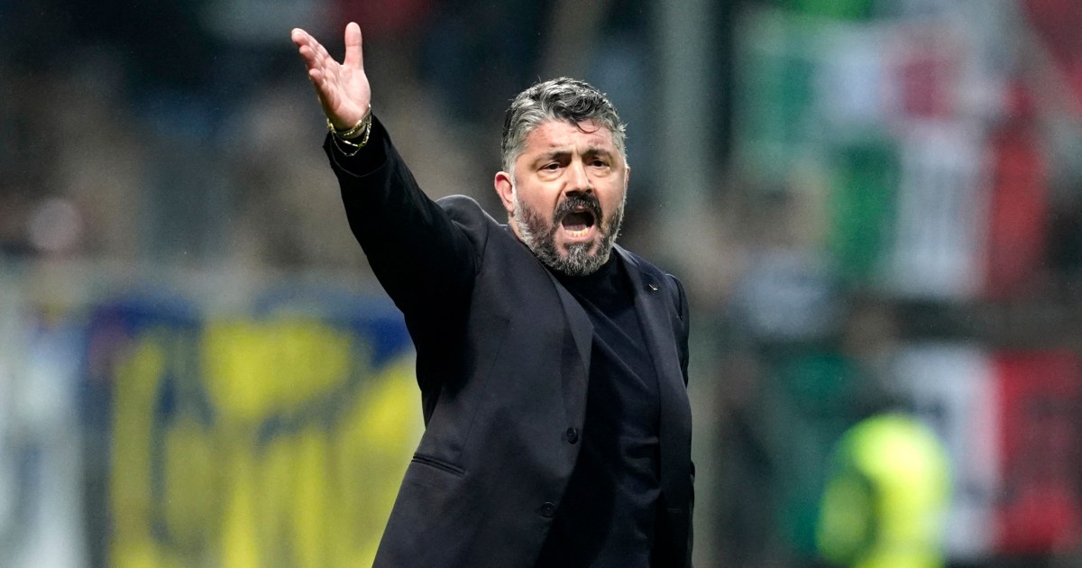 Gattuso out as Italy’s coach after failure to qualify for 2026 World Cup